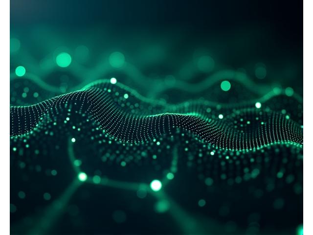 Dijital bir akış ve kesintisiz bağlantı ağını gösteren soyut bir illüstrasyon, platform hizmetlerinin sürekliliğini temsil ediyor.